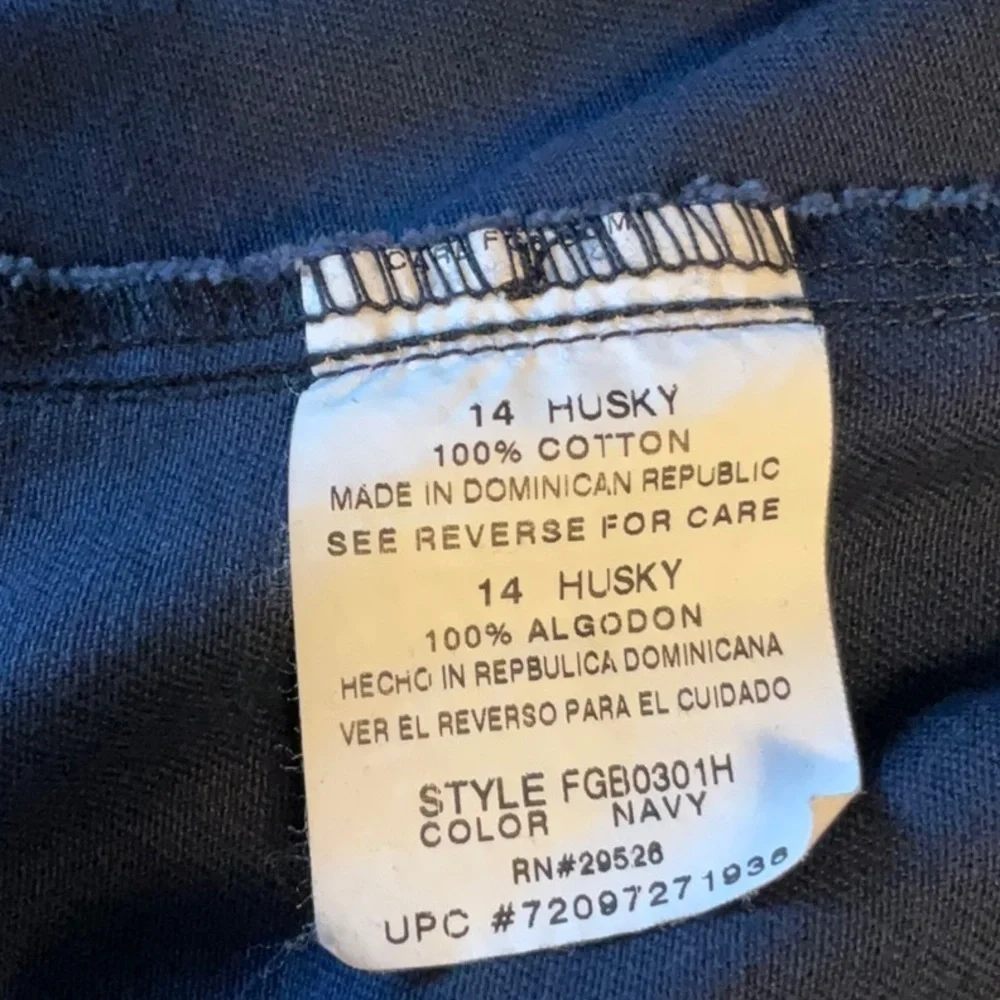 Faded Glory Blue Casual Straight-Leg Bottoms